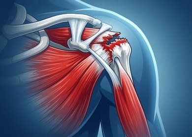 Close view of hands lifting dumbbells from a weight rack.